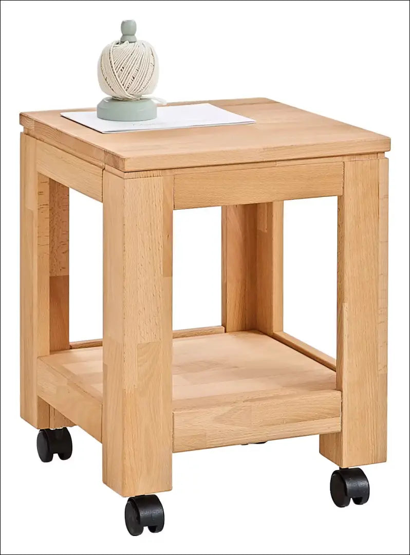 Šoninis staliukas su ratukais SI2450 - €52 Save 50% 50-100, __label:Pristatymas 1-2 d.d., color-ruda,