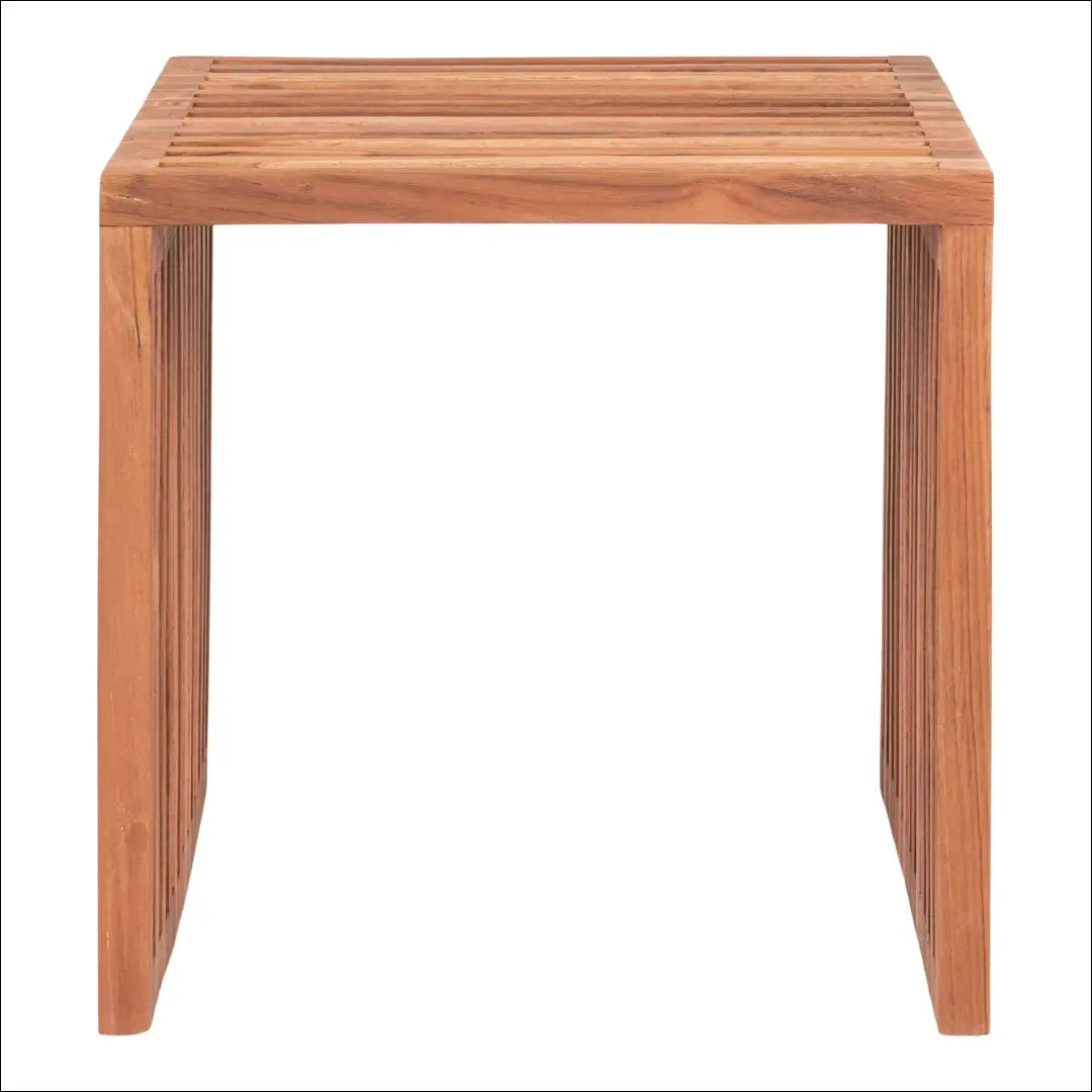 Šoninis staliukas tikmedžio spalva natūrali 40x40x40 cm RD310 - €87 Save 15% 50-100, Natūrali, nordic, Side tables,