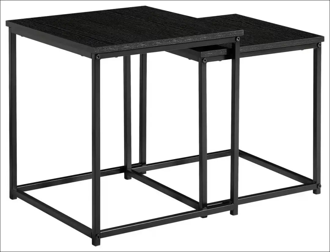 Šoninių staliukų komplektas (2vnt) SI2203 - €44 Save 50% 25-50, __label:Pristatymas 1-2 d.d., color-juoda,