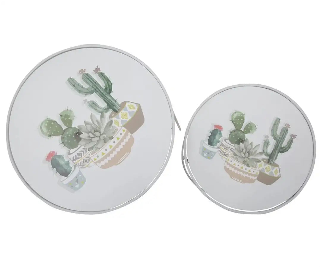 Šoninių staliukų komplektas (2vnt) SI922 - €58 Save 70% 50-100, __label:Pristatymas 1-2 d.d., color-balta, color-marga,