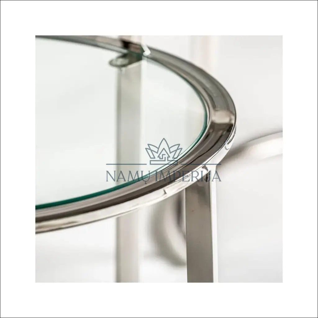 Šoninių staliukų komplektas (3vnt) SI1851 - €190 Save 50% 100-200, __label:Pristatymas 1-2 d.d., color-sidabrine,