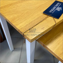 Laadige pilt üles galeriivaatesse Šoninių staliukų komplektas (3vnt) SI658 - €35 Save 70% 25-50, color-balta, color-ruda, material-medzio-masyvas,
