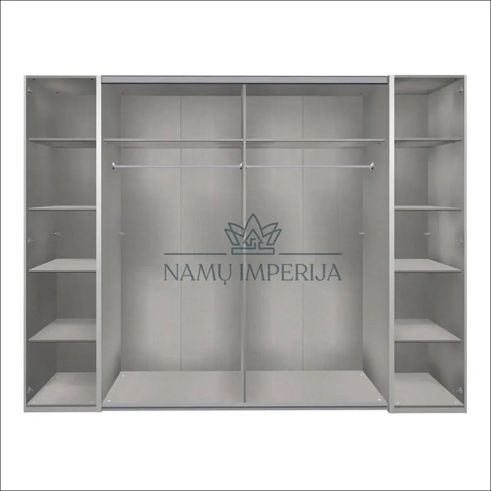 Spinta GI512 - €550 Save 50% __label:Pristatymas 1-2 d.d., color-pilka, color-ruda, material-mediena, miegamojo Virš