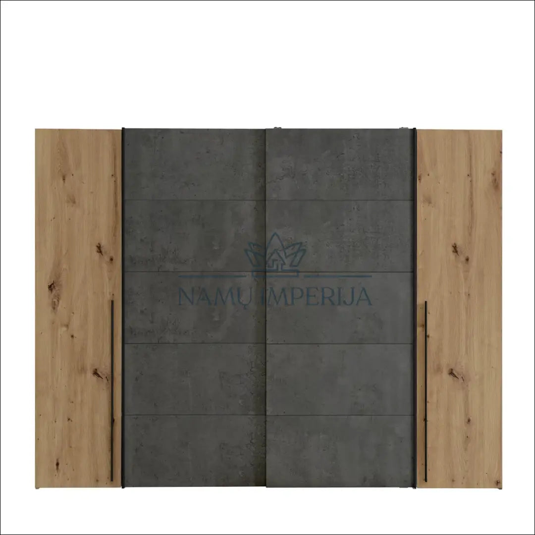 Spinta GI531 - €336 Save 60% __label:Pristatymas 1-2 d.d., color-pilka, color-ruda, material-mediena, miegamojo Virš