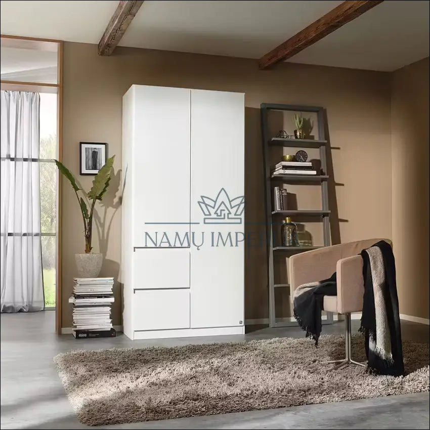Spinta GI577 €115 Save 60% 100 200, __label:Pristatymas 1 2 d.d., color balta, material mediena, pazeistas €100 to €200
