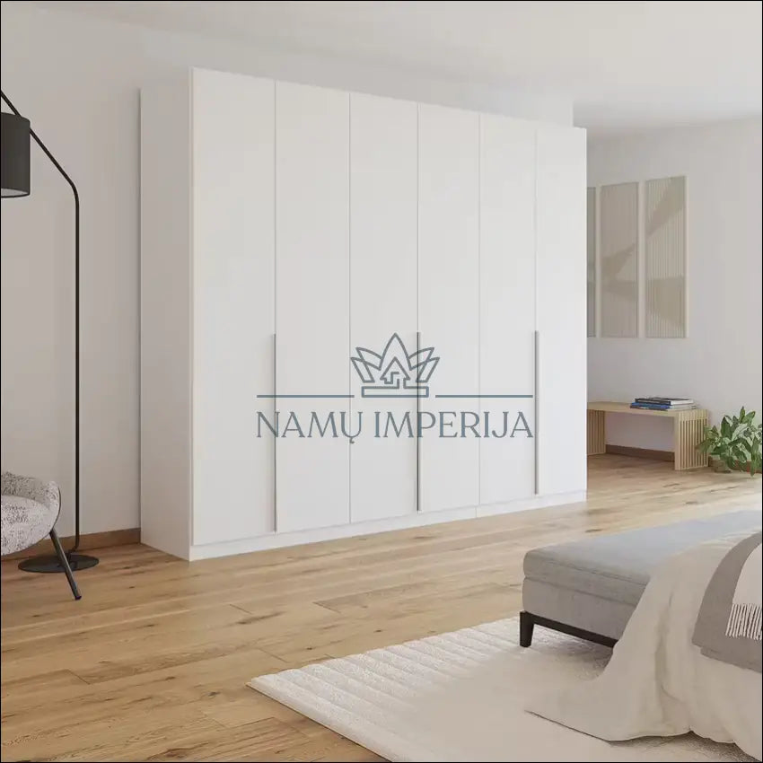Spinta GI581 - €248 Save 55% __label:Pristatymas 1-2 d.d., color-balta, material-mediena, miegamojo, notouch50 Virš