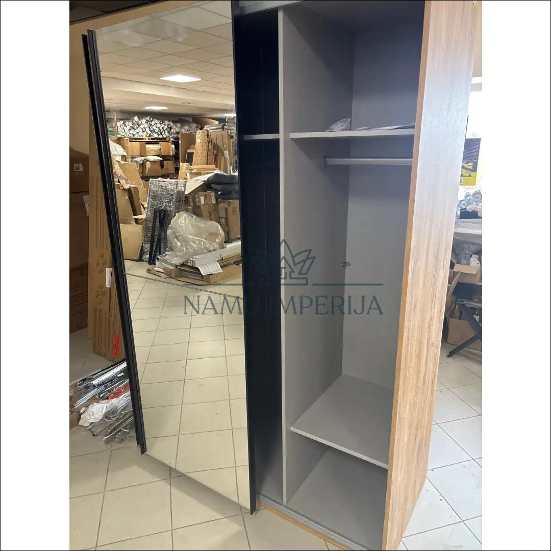 Spinta GI584 - €460 Save 50% __label:Pristatymas 1-2 d.d., biuro-baldai, color-ruda, material-mediena, material-stiklas