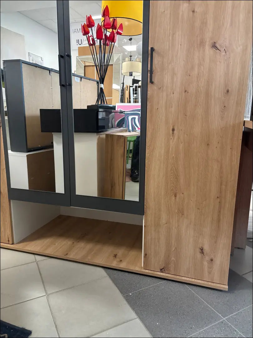 Spinta GI622 - €180 Save 50% 100-200, __label:Pristatymas 1-2 d.d., color-pilka, color-ruda, material-mediena €100