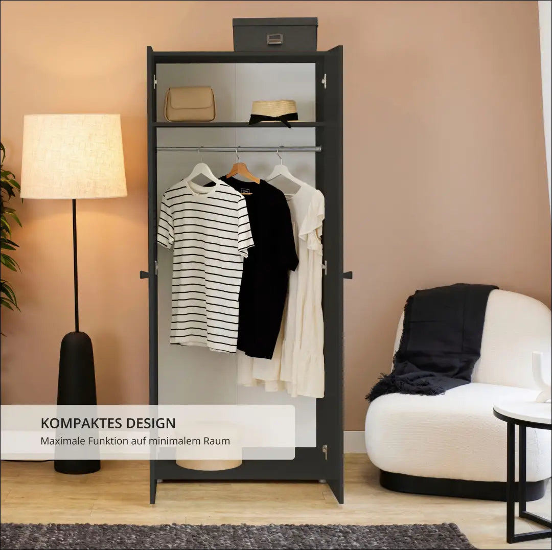 Spinta GI659 - €60 Save 70% 50-100, __label:Pristatymas 1-2 d.d., color-pilka, material-mediena, pazeistas €50 to €100