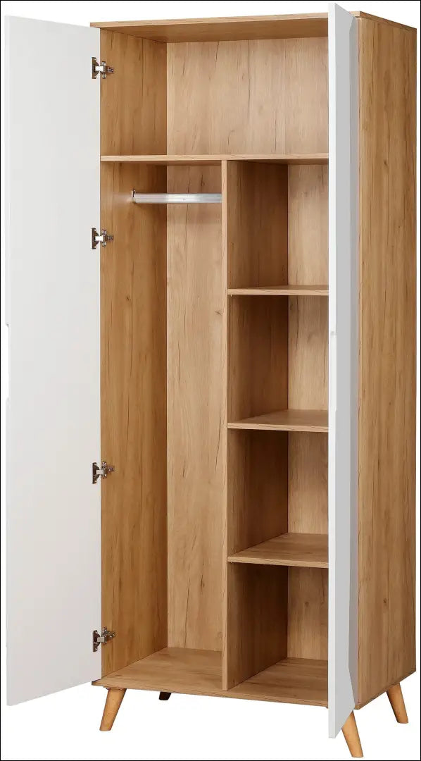 Spinta GI694 - €115 Save 60% 100-200, __label:Pristatymas 1-2 d.d., color-balta, color-ruda, material-mdf €100 to €200