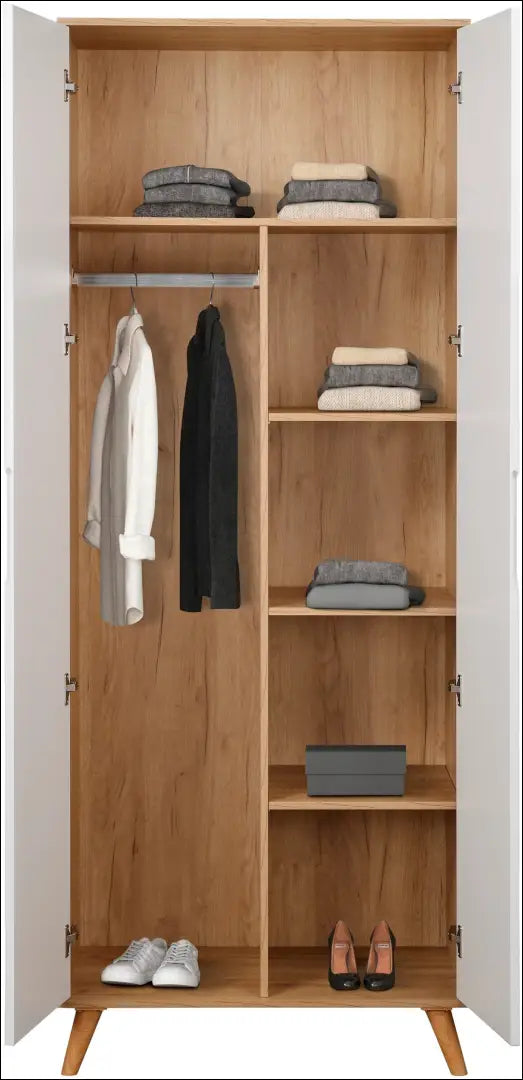 Spinta GI694 - €115 Save 60% 100-200, __label:Pristatymas 1-2 d.d., color-balta, color-ruda, material-mdf €100 to €200