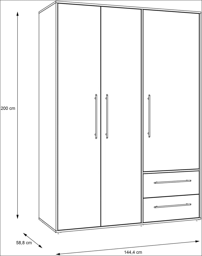 Spinta GI737 - €219 Save 30% __label:Pristatymas 1-2 d.d., biuro-baldai, color-balta, material-mediena, miegamojo Virš