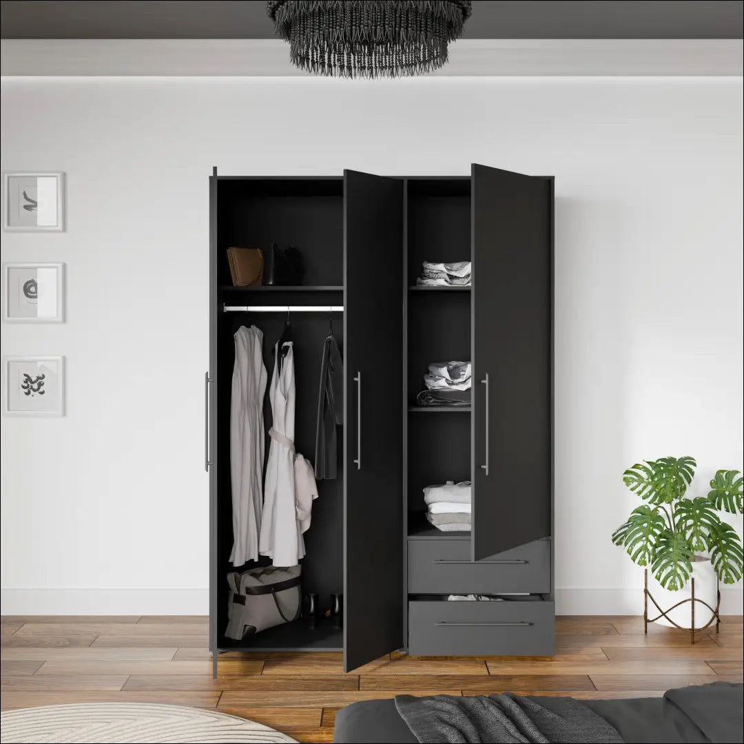 Spinta GI744 - €290 Save 50% __label:Pristatymas 1-2 d.d., biuro-baldai, color-juoda, material-mediena, miegamojo Virš