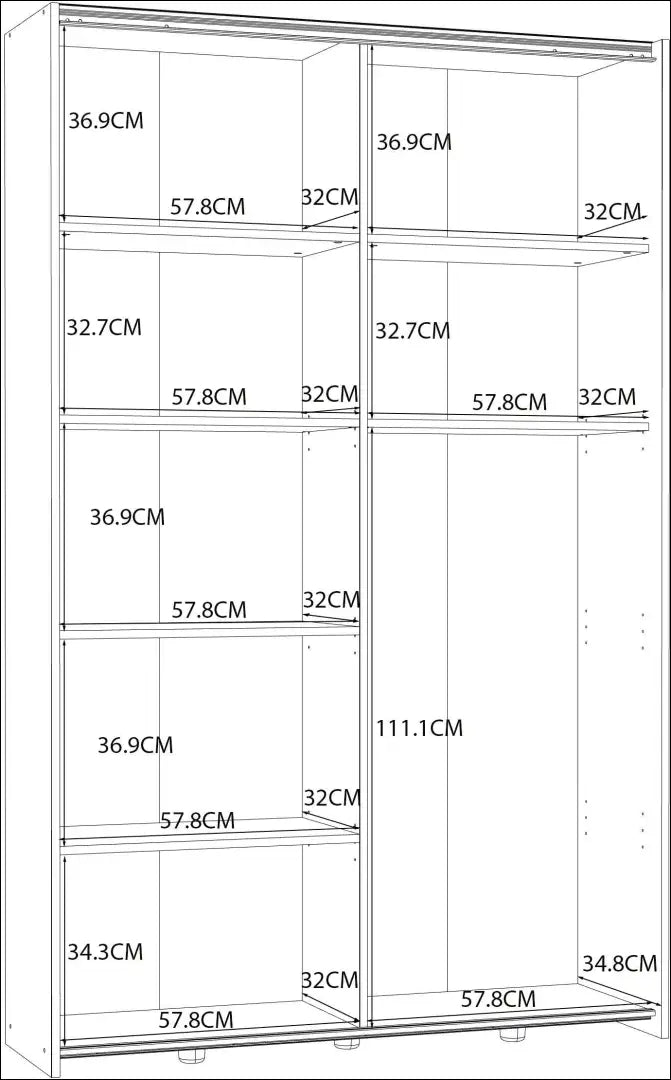 Spinta GI747 - €110 Save 60% 100-200, __label:Pristatymas 1-2 d.d., color-balta, material-mediena, pazeistas €100