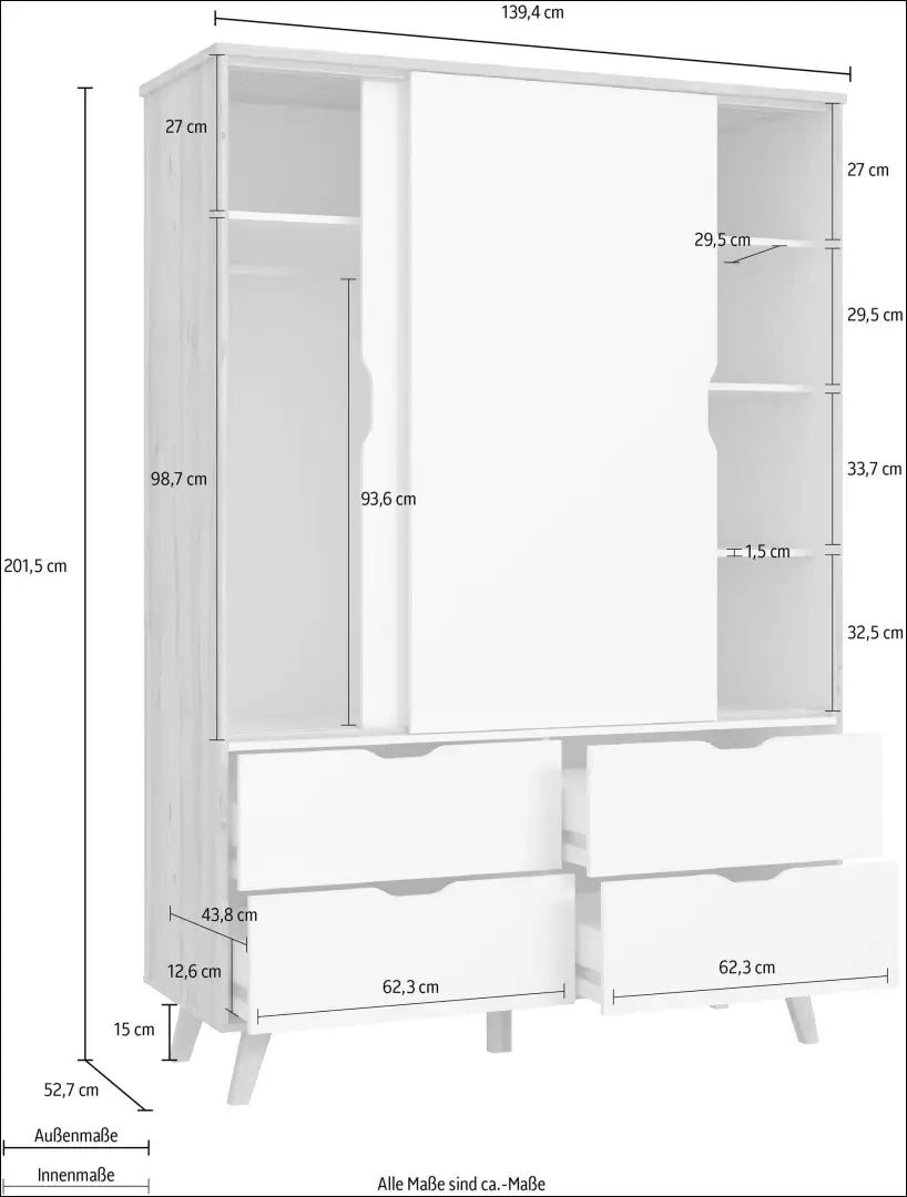 Spinta GI752 - €220 Save 50% __label:Pristatymas 1-2 d.d., biuro-baldai, color-balta, color-ruda, material-mediena Virš