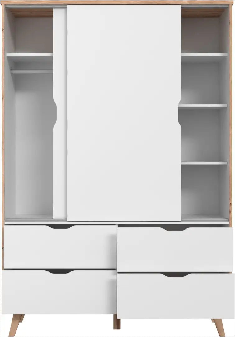 Spinta GI752 - €220 Save 50% __label:Pristatymas 1-2 d.d., biuro-baldai, color-balta, color-ruda, material-mediena Virš