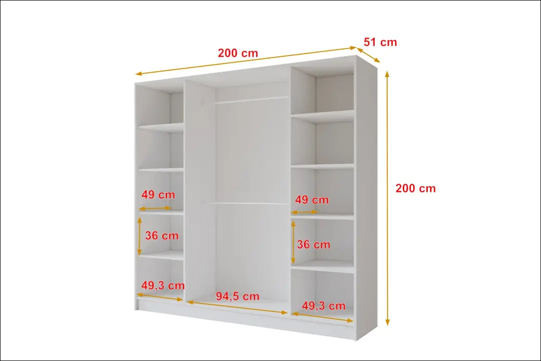 Spinta GI894 - €390 Save 40% __label:Pristatymas 1-2 d.d., color-balta, material-mdf, material-mediena, miegamojo Virš