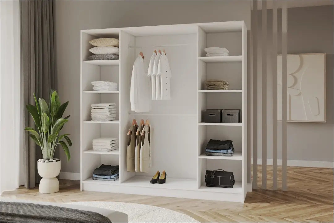 Spinta GI894 - €390 Save 40% __label:Pristatymas 1-2 d.d., color-balta, material-mdf, material-mediena, miegamojo Virš
