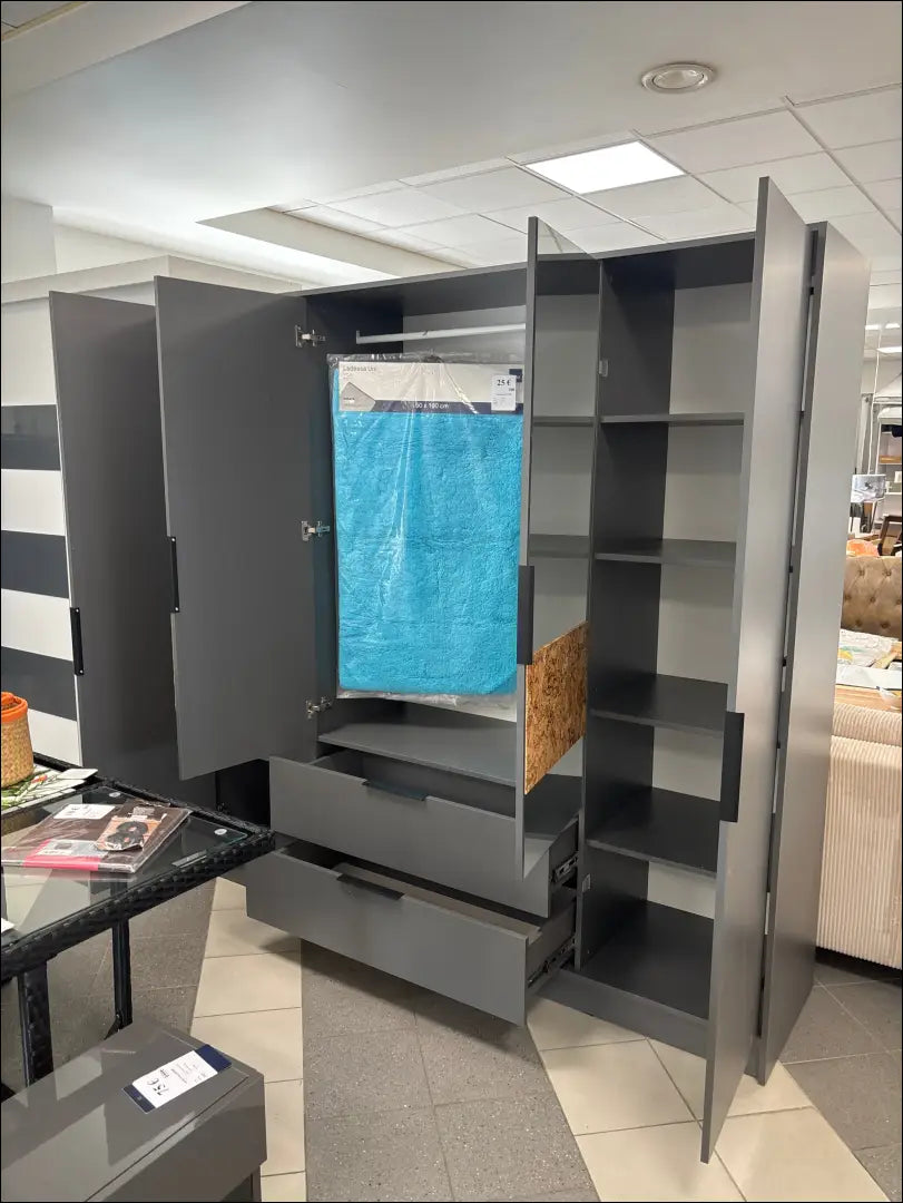 Spinta GI919 - €450 Save 50% __label:Pristatymas 1-2 d.d., color-pilka, color-ruda, material-mediena, miegamojo Virš