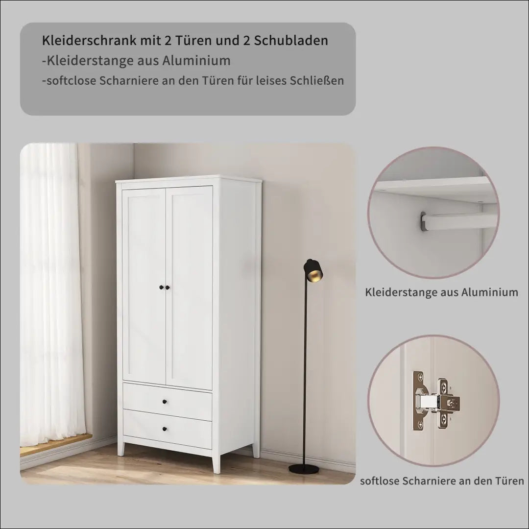 Spinta GI941 - €240 Save 50% __label:Pristatymas 1-2 d.d., color-balta, material-mediena, miegamojo, over-200 Balta