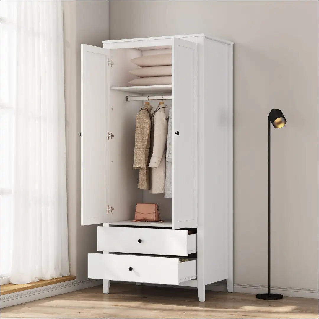 Spinta GI941 - €240 Save 50% __label:Pristatymas 1-2 d.d., color-balta, material-mediena, miegamojo, over-200 Balta