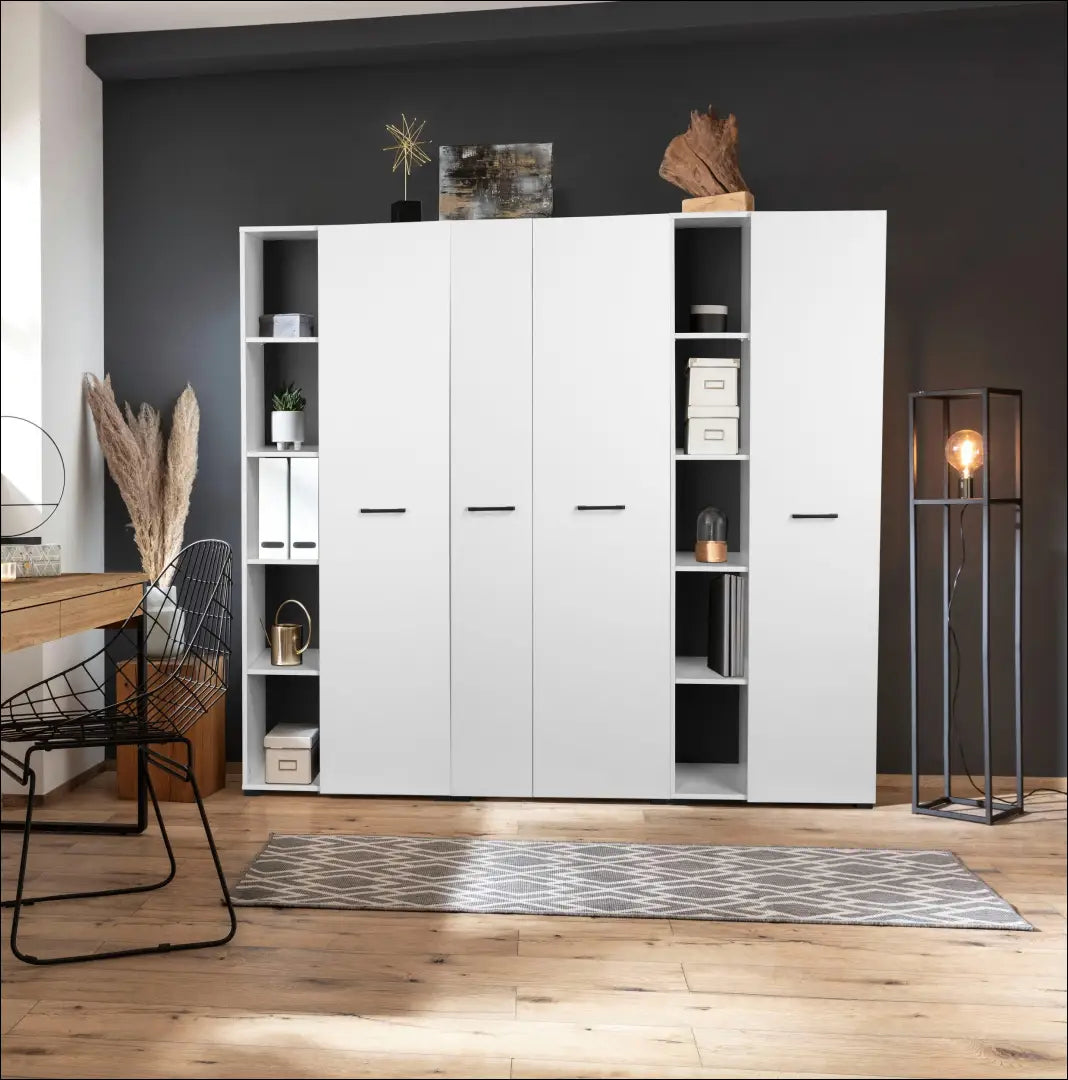 Spinta GI943 - €170 Save 50% 100-200, __label:Pristatymas 1-2 d.d., biuro-baldai, biuro-lentynos, color-balta Balta