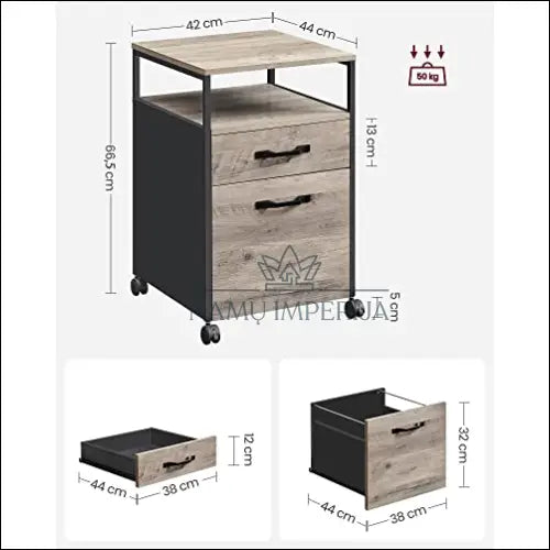 Spintelė ant ratukų SM561 - €157 Save 30% 100-200, __label:Pristatymas 5-14 d.d., biuro-baldai, miegamojo,