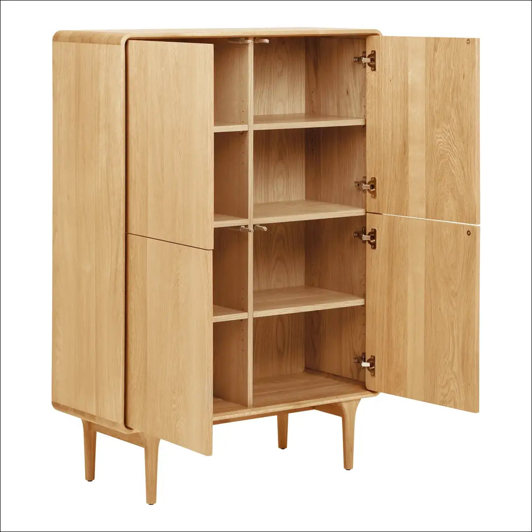 Spintelė ąžuolo spalvos natūrali 100x40x140 cm RD519 - €1,379 Save 15% __label:Pristatymas 5-14 d.d., Chests, Natūrali,