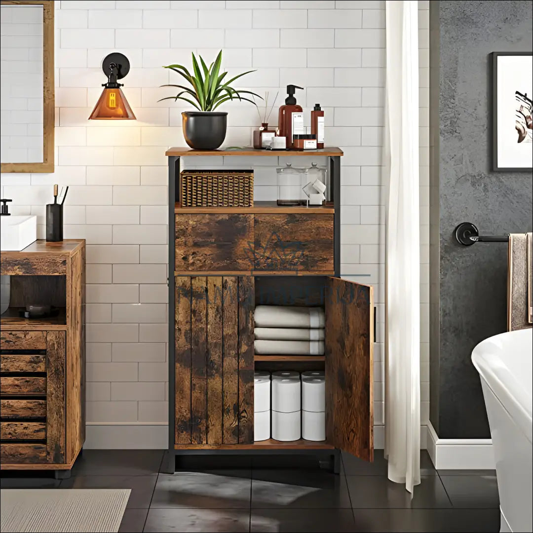 Spintelė SM1115 - €194 Save 40% 100-200, __label:Pristatymas 5-14 d.d., notouch30, song, spalva-ruda 60x30x108cm / Ruda
