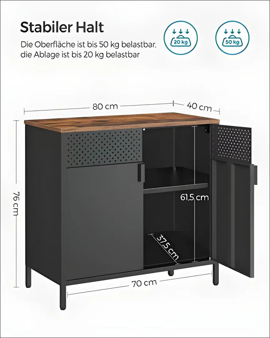 Spintelė SM1666 - €153 Save 40% 100-200, __label:Pristatymas 5-14 d.d., notouch30, song, spalva-juoda 80x40x76cm