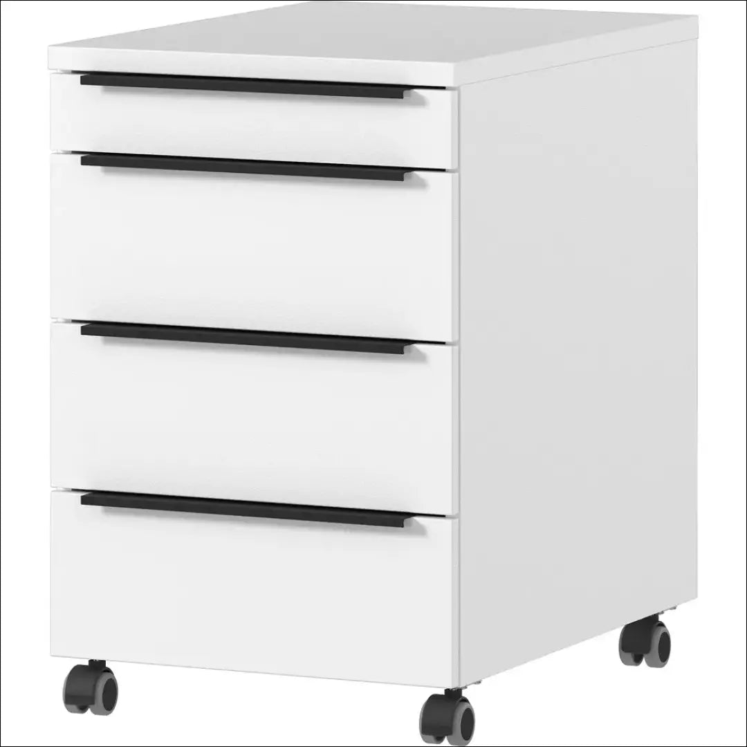 Spintelė su ratukais KI1247 - €98 Save 60% 50-100, __label:Pristatymas 1-2 d.d., biuro-baldai, color-balta, kita €50