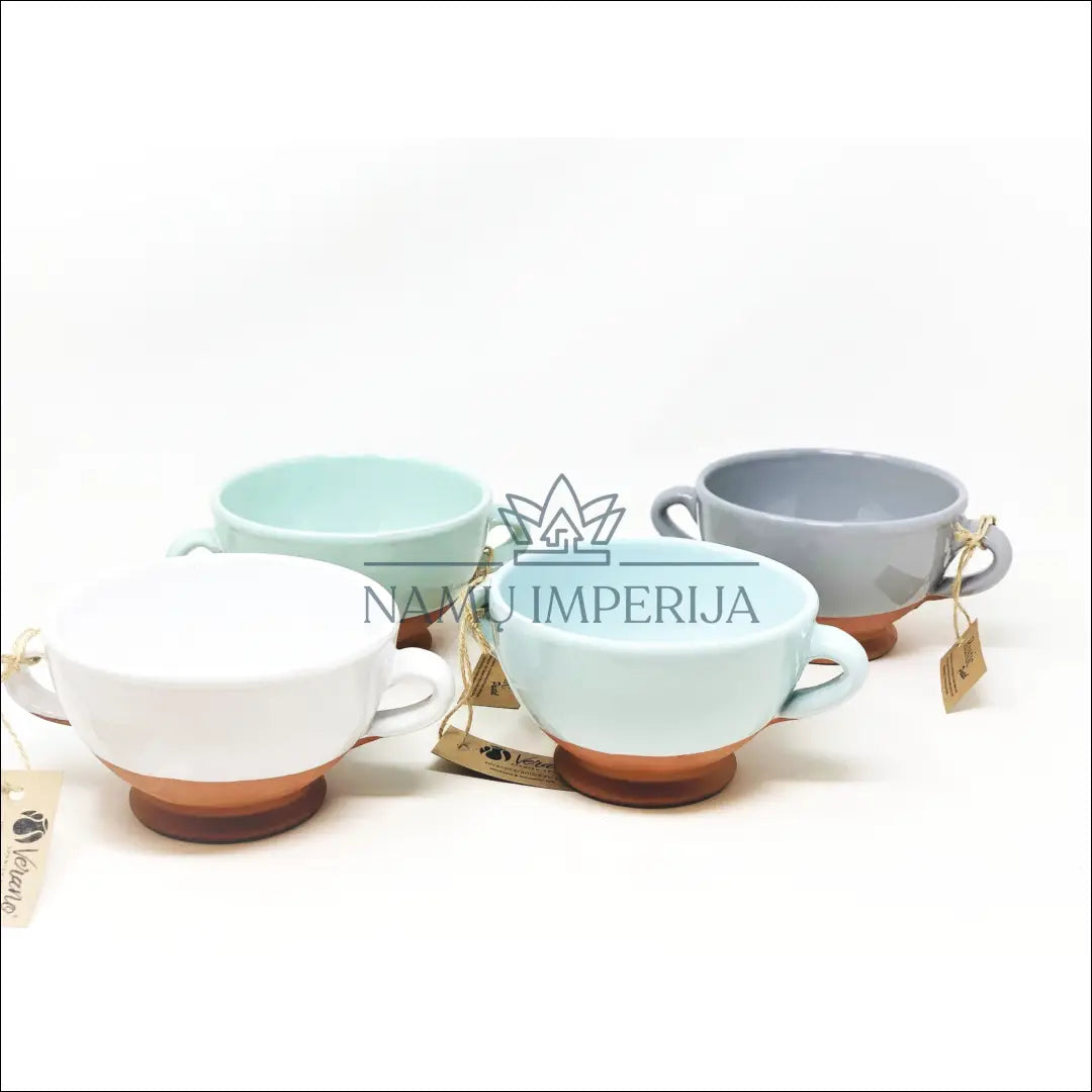 Sriubos dubenėlis DI8744 - €5 Save 50% __label:Pristatymas 1-2 d.d., color-melyna, color-ruda, dubeneliai, indai Iki