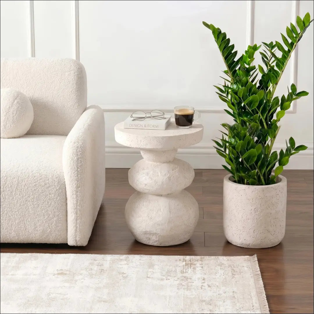 Stalas 41 cm kreminės/smėlinės spalvos modernus TE2514 - €82.98 Save 15% __label:Pristatymas 5-14 d.d., Newelite