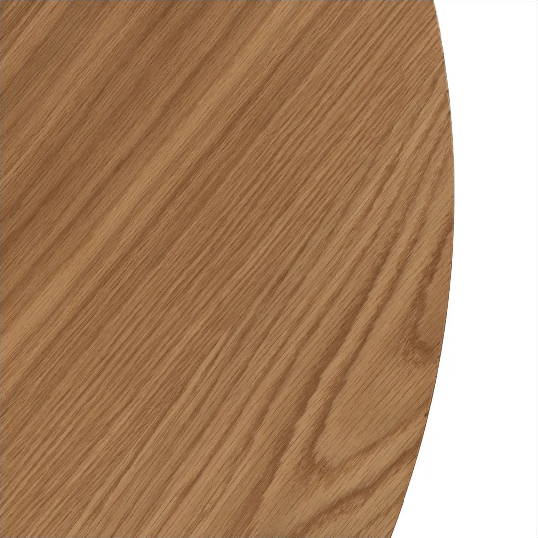 Stalas apvalus iš MDF juodos spalvos / ąžuolo 100 cm TE158 - €144 Save 15% 100-200, __label:Pristatymas 5-14 d.d.,