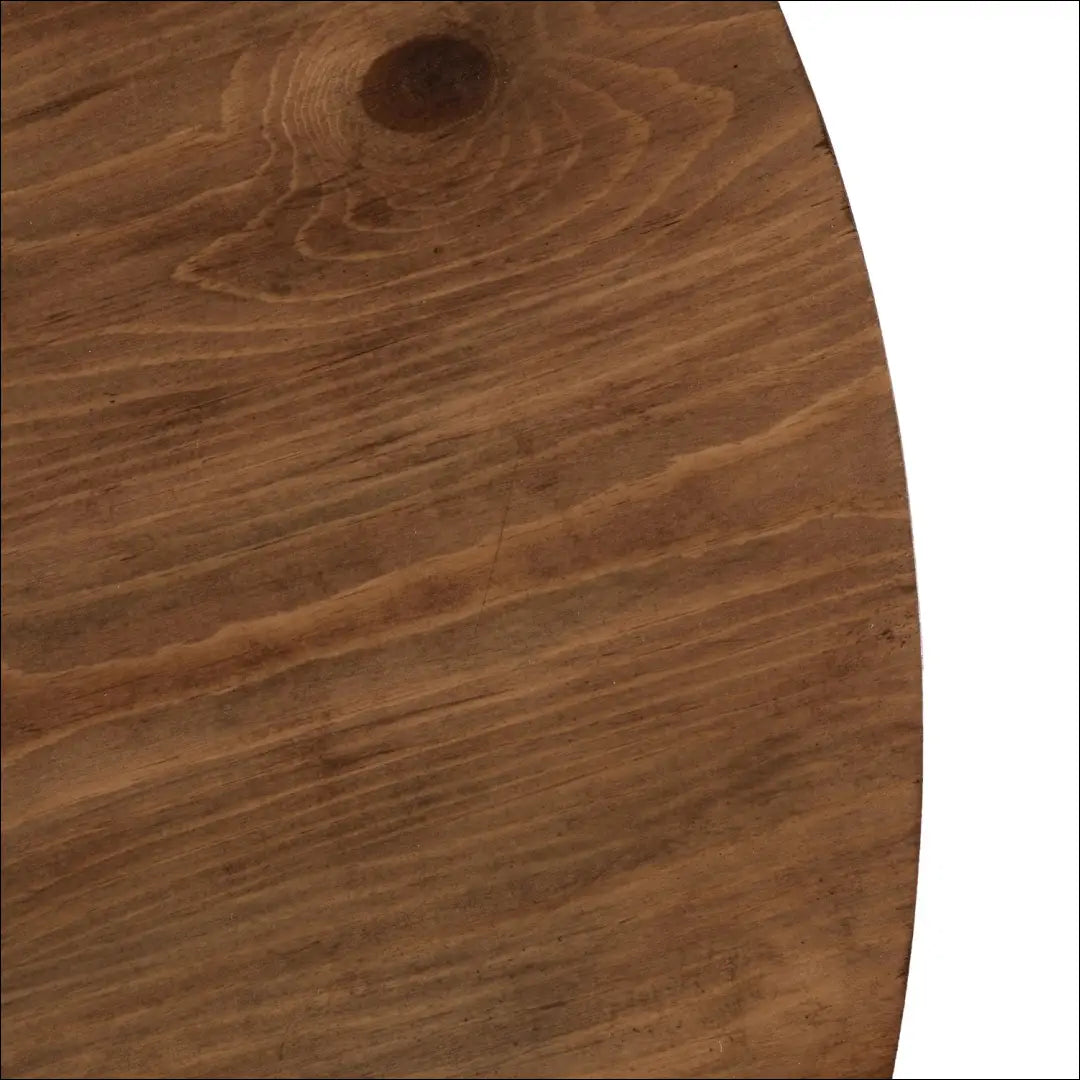 Stalas apvalus iš MDF juodos spalvos / ąžuolo 100 cm TE159 - €144 Save 15% 100-200, __label:Pristatymas 5-14 d.d.,