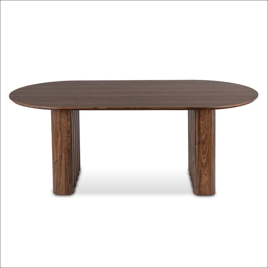 Stalas iš MDF riešuto spalvos 200 cm TE1127 - €387 Save 15% __label:Pristatymas 5-14 d.d., elite, over-200, Stoły,