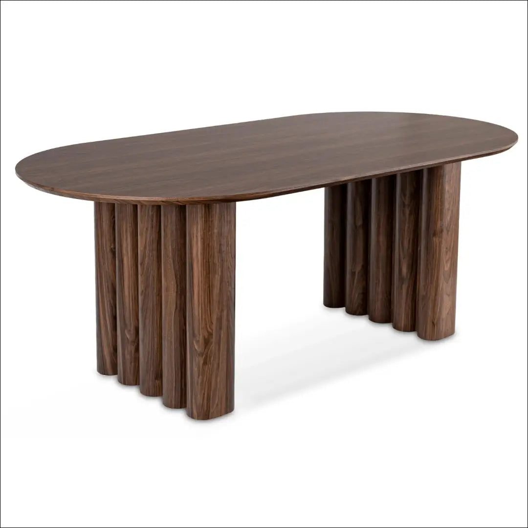 Stalas iš MDF riešuto spalvos 200 cm TE1127 - €387 Save 15% __label:Pristatymas 5-14 d.d., elite, over-200, Stoły,