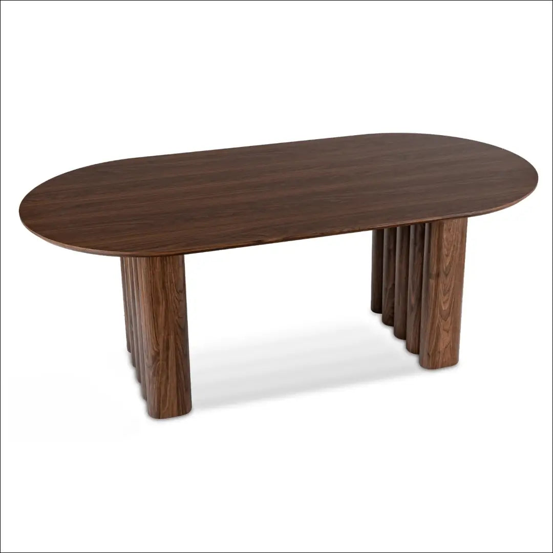Stalas iš MDF riešuto spalvos 200 cm TE1127 - €387 Save 15% __label:Pristatymas 5-14 d.d., elite, over-200, Stoły,