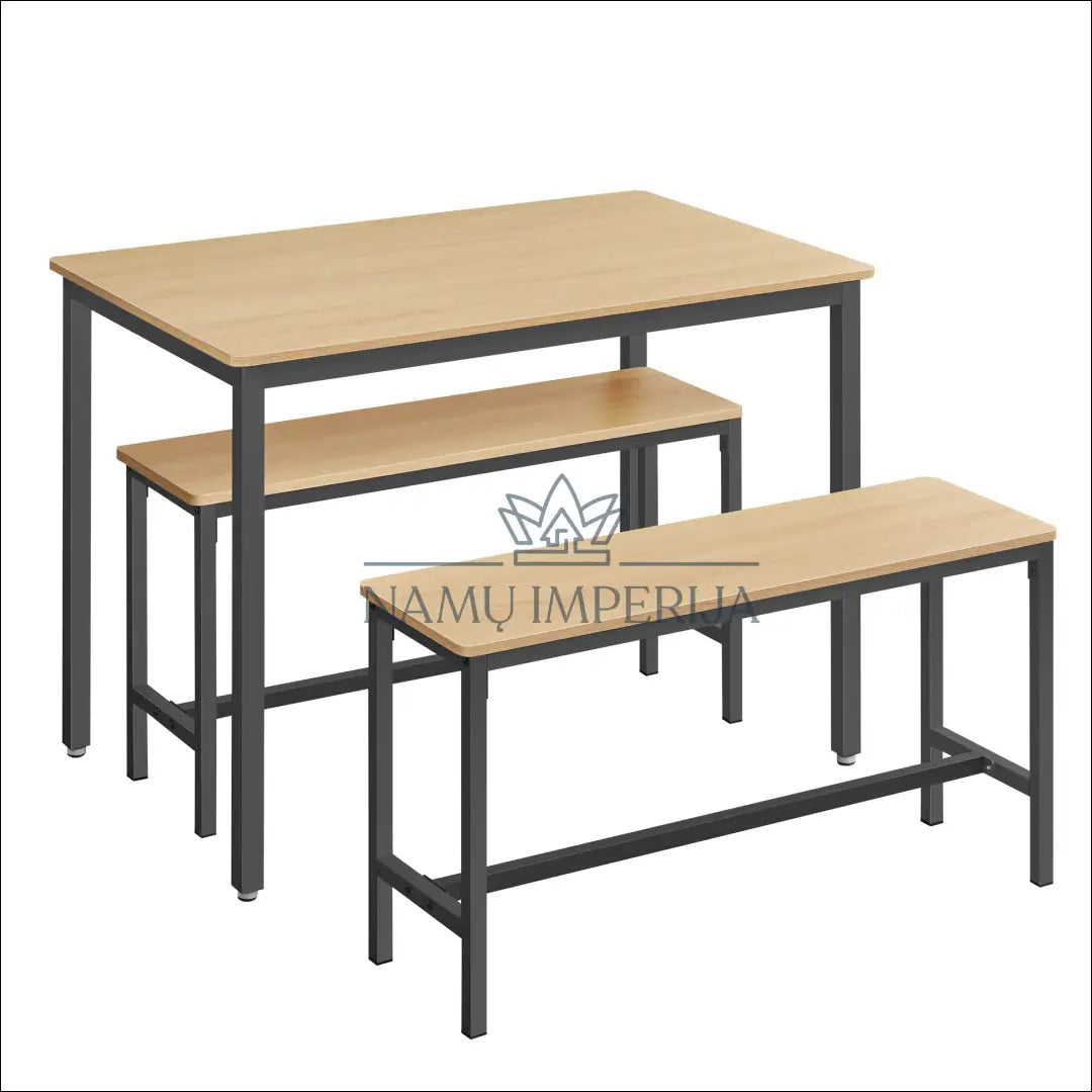 Valgomojo stalas su suolais komplektas SM434 - €138 Save 30% 100-200, __label:Pristatymas 5-14 d.d., notouch30, song,