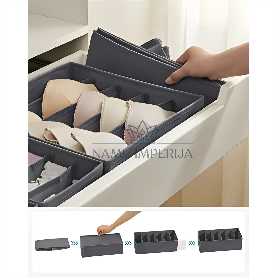 Stalčių dėžutės 8vnt SM569 - €52 Save 40% 50-100, __label:Pristatymas 5-14 d.d., daiktadeze, notouch30, song Pilka
