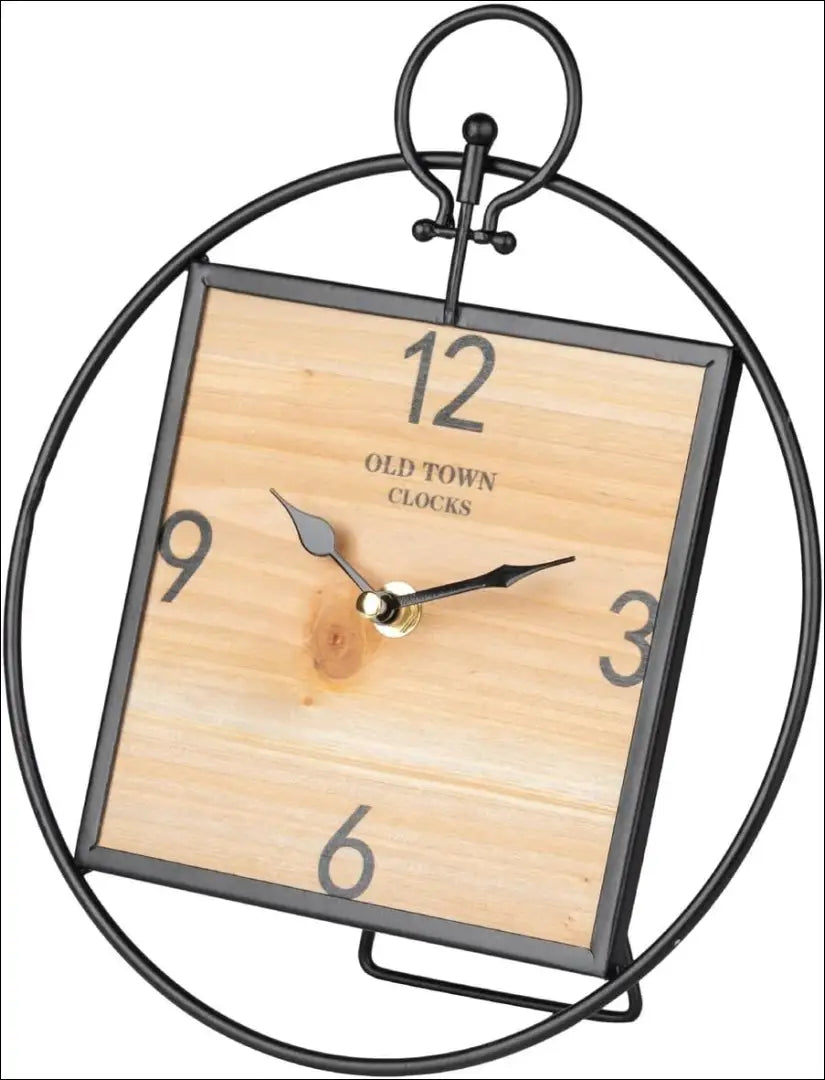 Stalinis laikrodis DI10750 - €19 Save 50% __label:Pristatymas 1-2 d.d., color-juoda, color-ruda, interjeras,