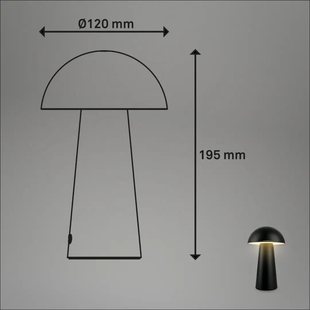 Stalinis LED šviestuvas DI12371 - €14 Save 50% __label:Pristatymas 1-2 d.d., color-juoda, interjeras, lauko baldai,