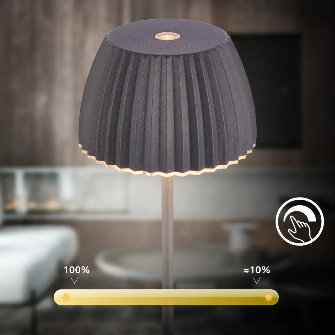 Stalinis LED šviestuvas DI12541 - €17 Save 50% color-pilka, interjeras, lauko baldai, material-plastikas,