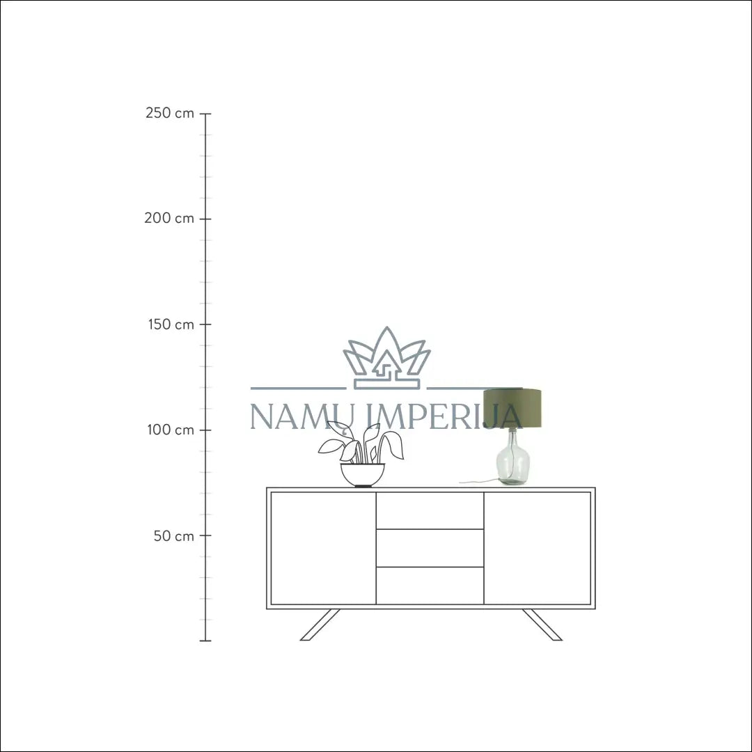Stalinis šviestuvas DI2319 - €63 Save 60% 50-100, __label:Pristatymas 1-2 d.d., color-zalia, interjeras, material-linas