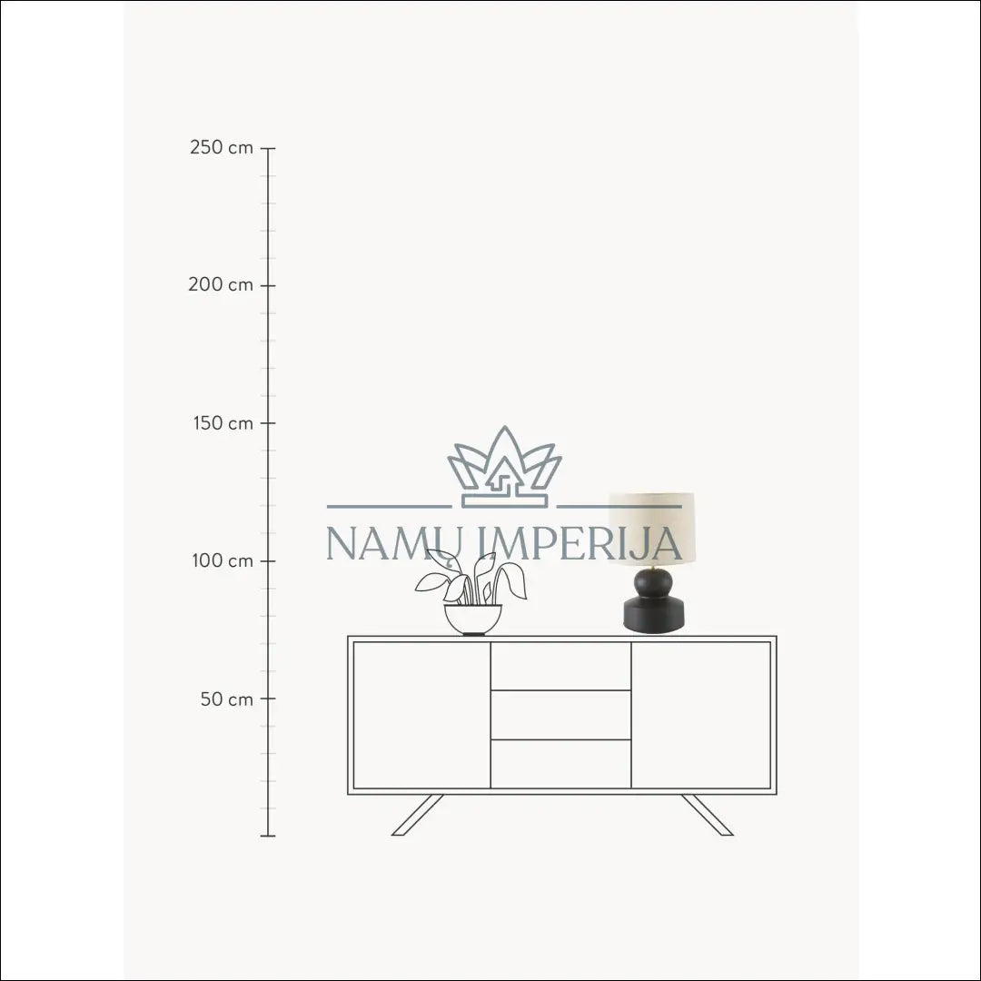 Stalinis šviestuvas DI6683 - €50 Save 50% 50-100, __label:Pristatymas 1-2 d.d., color-juoda, color-smelio,