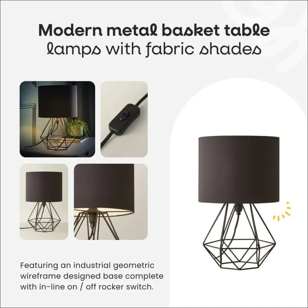 Stalinių šviestuvų komplektas (2vnt) DI12153 - €30 Save 50% 25-50, __label:Pristatymas 1-2 d.d., color-juoda,