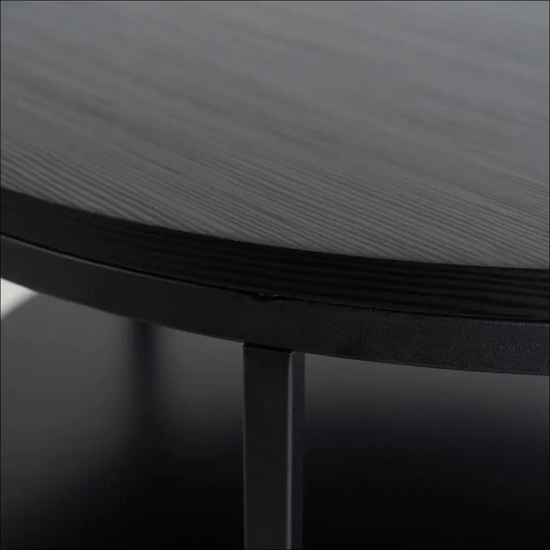 Staliukas apvalus iš MDF juodos spalvos TE492 - €95 Save 15% 50-100, __label:Pristatymas 5-14 d.d., elite, uzsakomi,