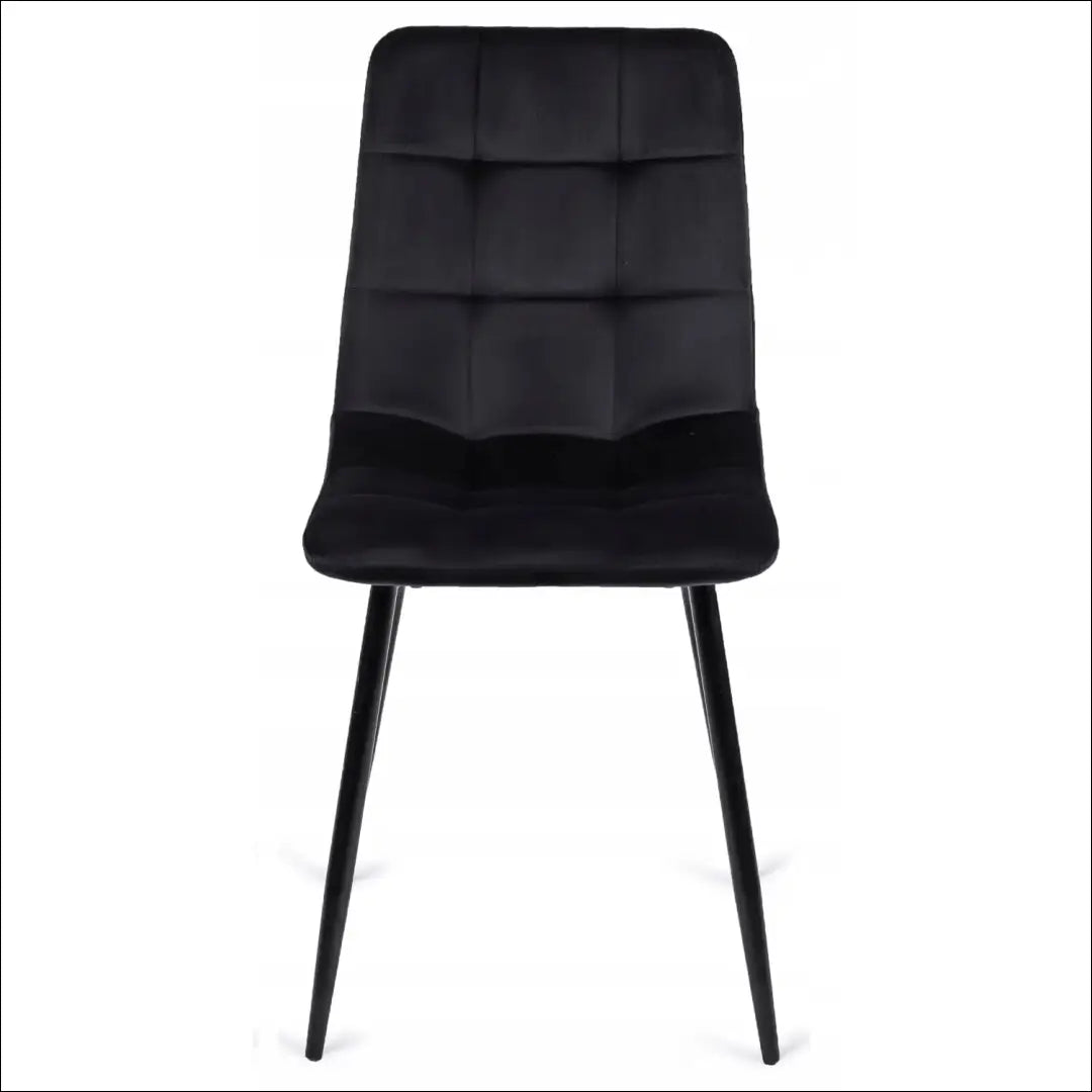 Stalo 102–142 cm ąžuolo/juodos spalvos ir 6 juodų kėdžių komplektas TE2416 - €356 Save 15% __label:Pristatymas 5-14