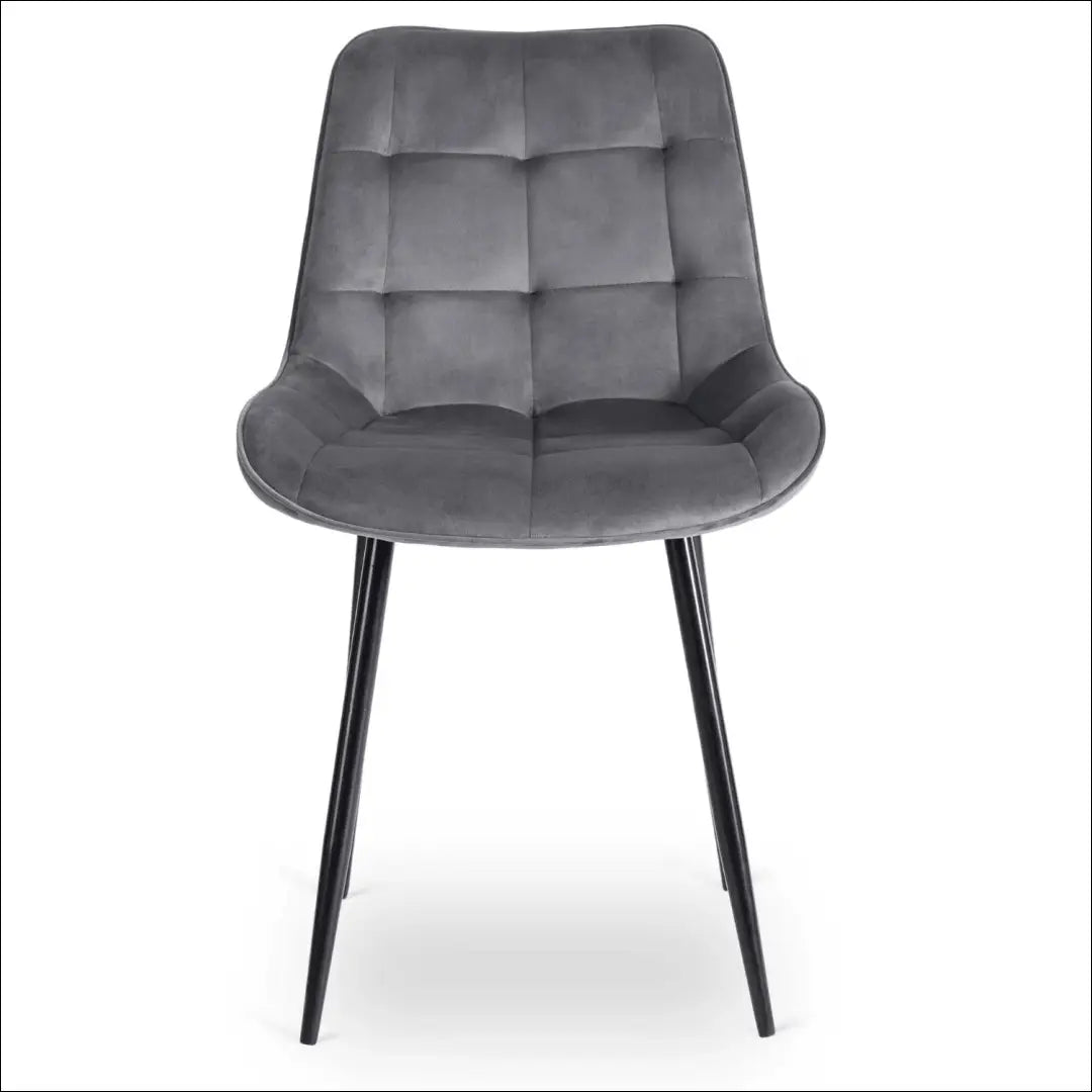 Stalo 102–142 cm ąžuolo spalvos/juodo atspalvio ir 4 kėdžių pilkų komplektas TE2420 - €325 Save 15% __label:Pristatymas