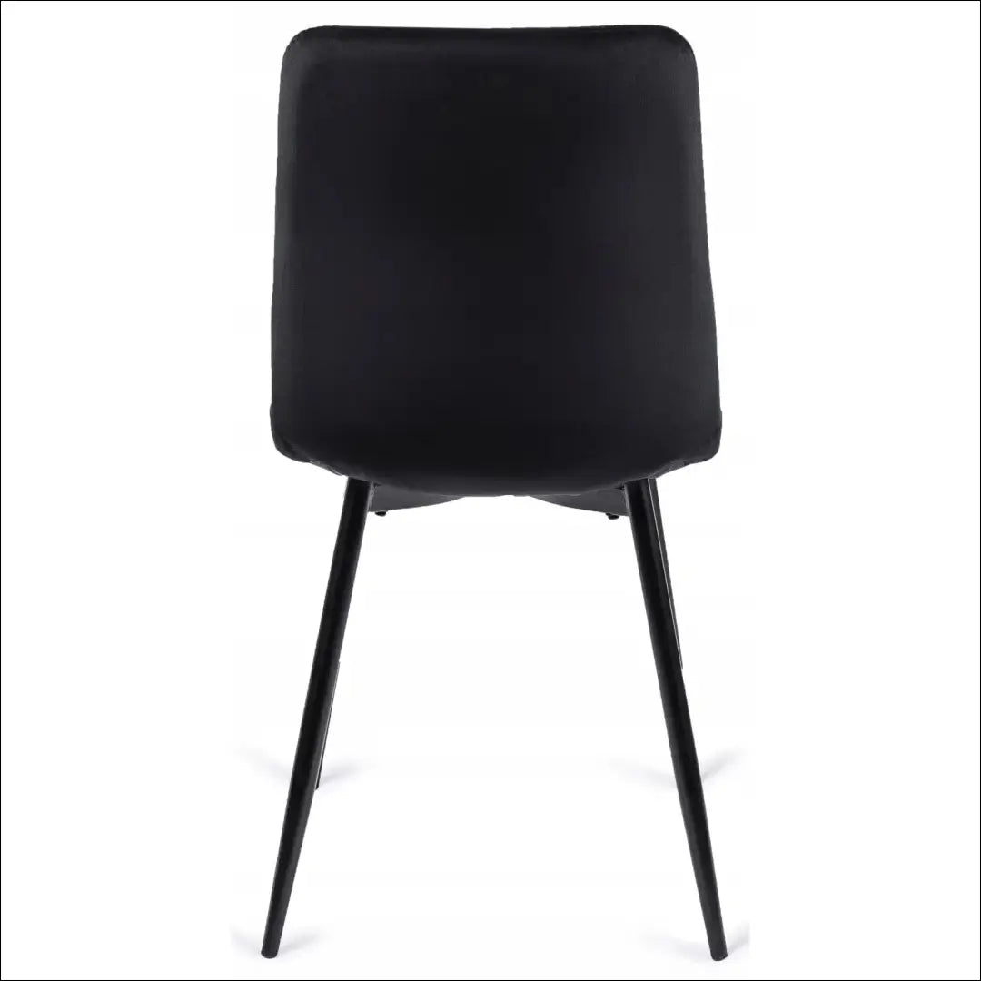 Stalo 80–160 cm ąžuolo spalvos/juodos spalvos ir 4 juodų kėdžių komplektas TE2414 - €292.49 Save 15%